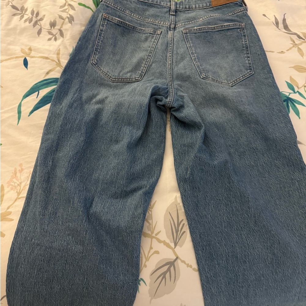 Madewell Curvy Vintage Wide-Leg Jeans in Blue - Picture 3 of 5